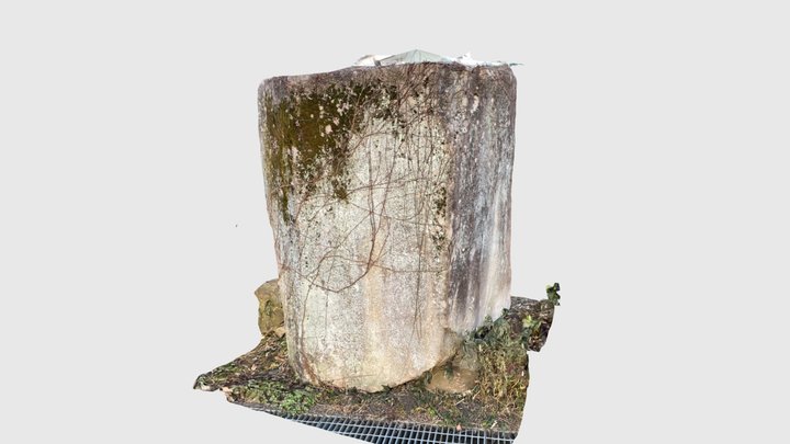 gate’s rock at Taniha 3D Model