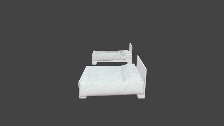 Beds WF 3D Model
