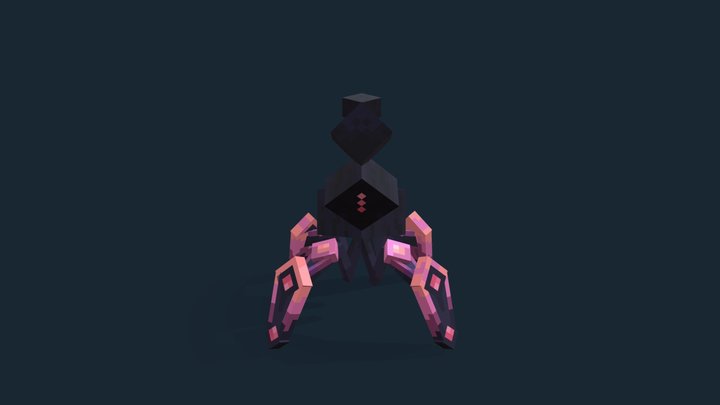 CyberSpider 3D Model