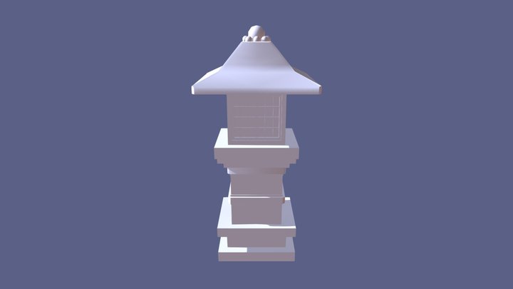 Large Lantern 3D Model