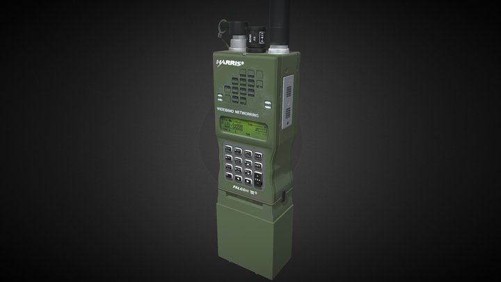 Satellite Phone 3D Model