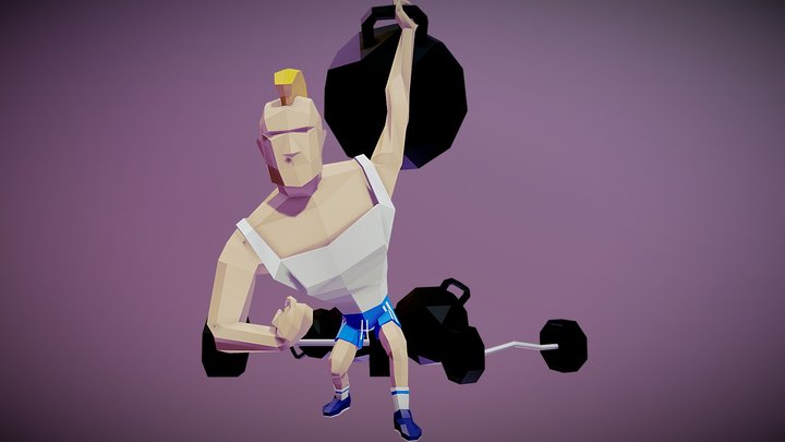 Character Gym 3D Model