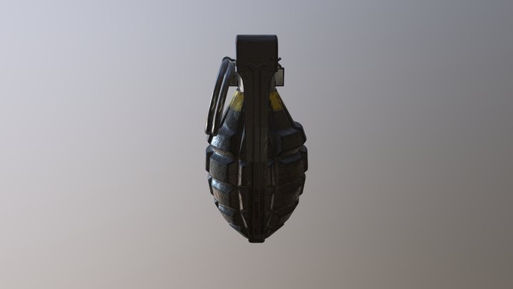 grenadeV2 3D Model