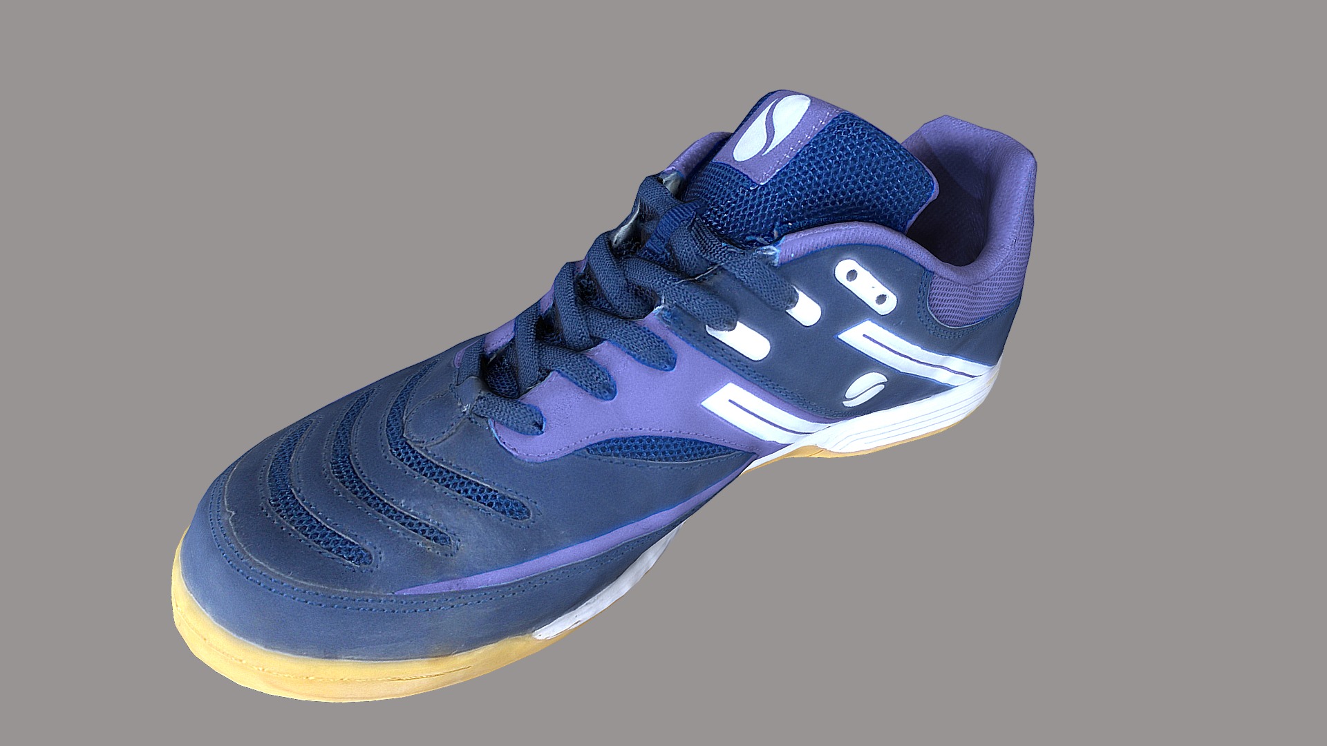 3D model Sport shoe lowpoly - This is a 3D model of the Sport shoe lowpoly. The 3D model is about a pair of shoes.