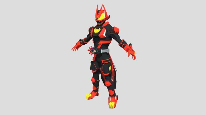 Kamen Rider Geats Mark II 3D Model