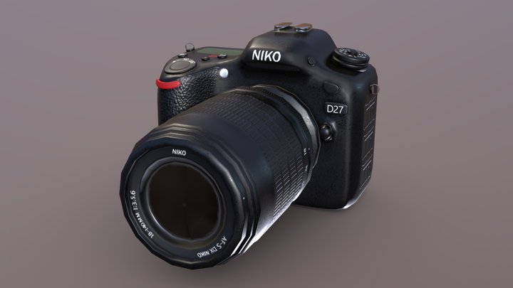 Camera Niko 3D Model