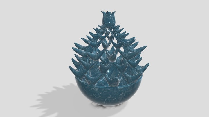 Flower Vase 3D Model