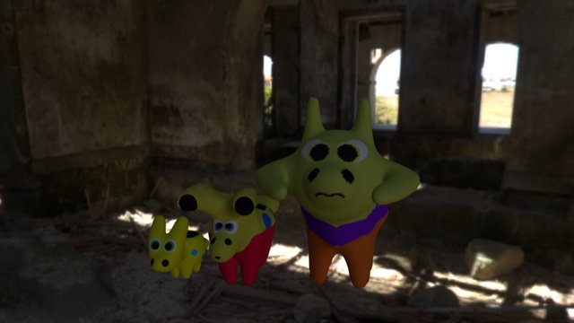 Fanmade Fire starters (Names in Desc.) 3D Model