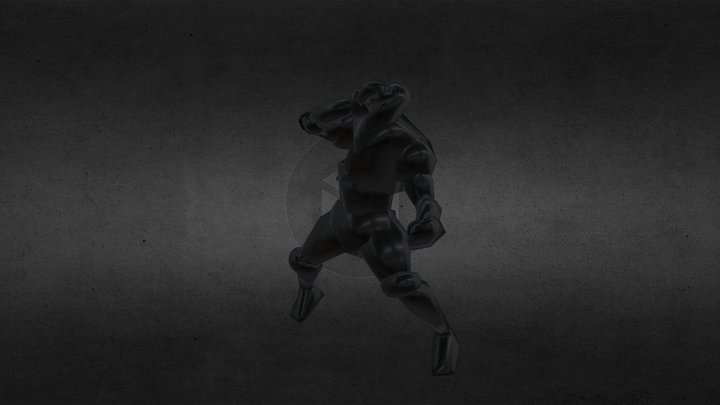 664230011 Zeus model Boxing 3D Model