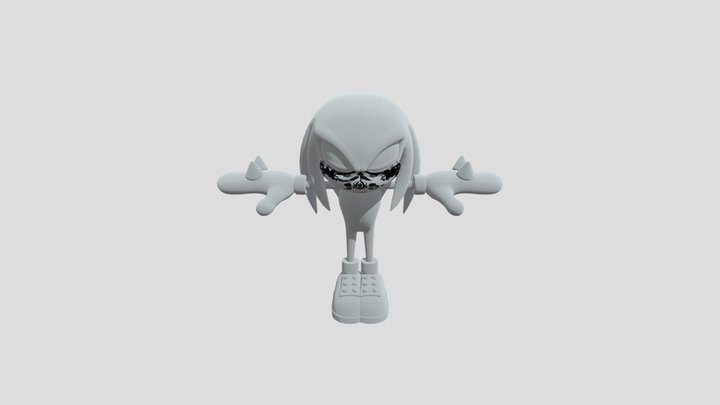 Knuckles 3D Model
