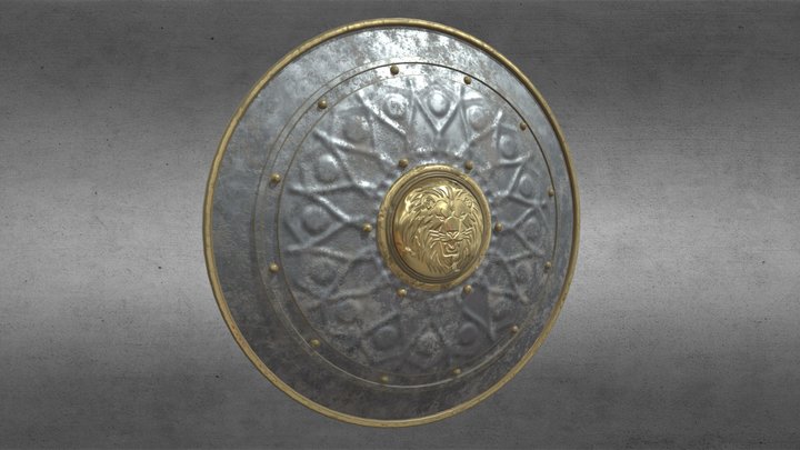 Knight's Shield 3D Model