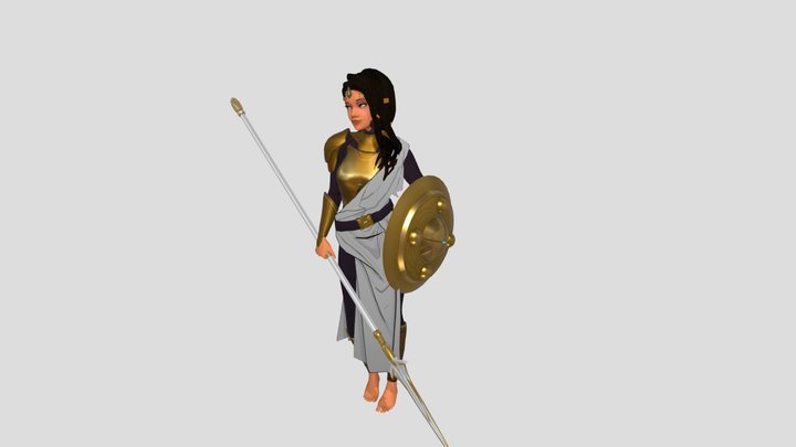 Tech Athena 3D Model