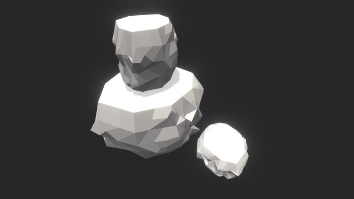 камни 3D Model