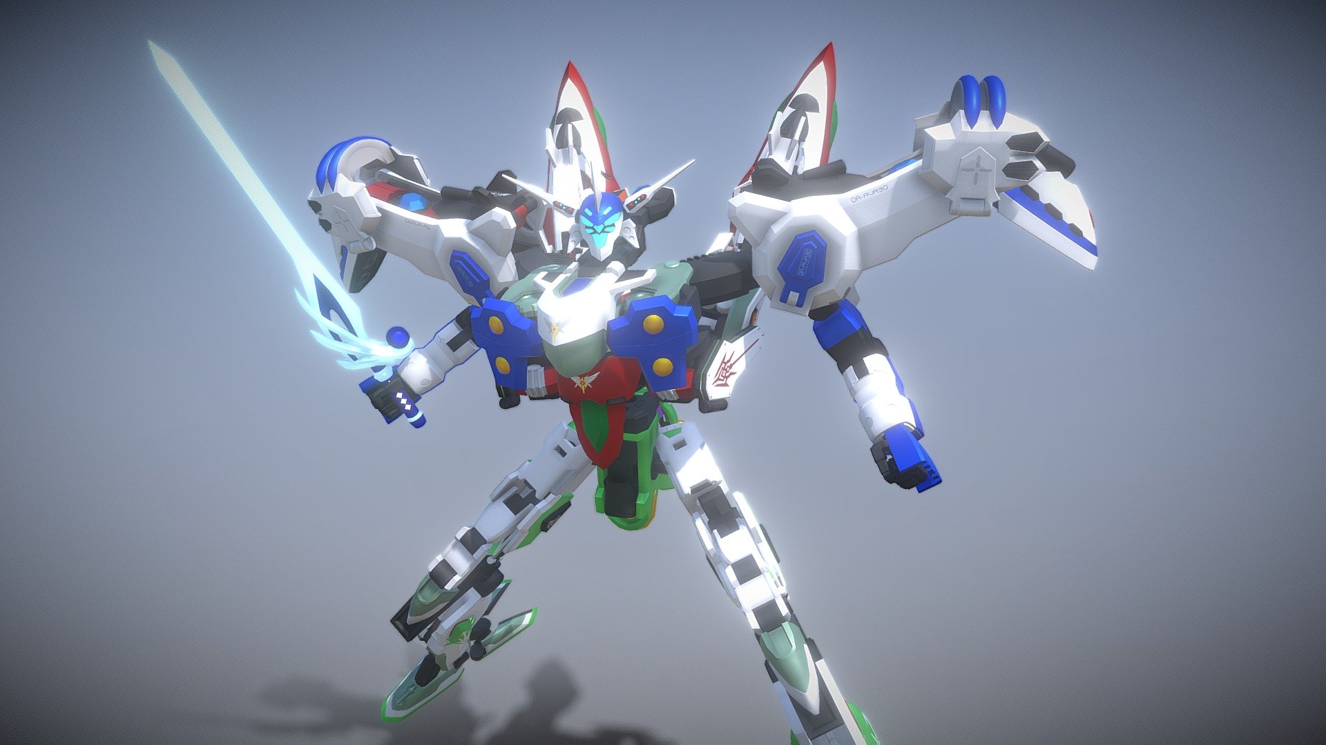 Aquarion Mars - 3D model by vuikian2001 [a0c9974] - Sketchfab