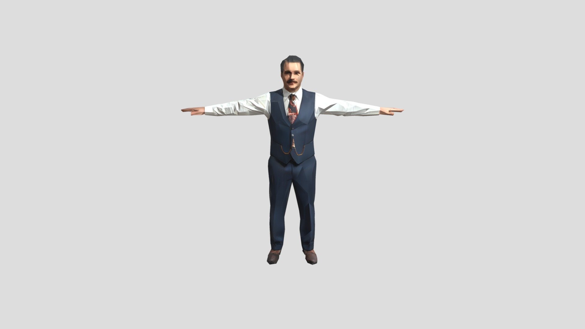 a man in formal wear - 3D model by haspolatefe1 [a0ca764] - Sketchfab