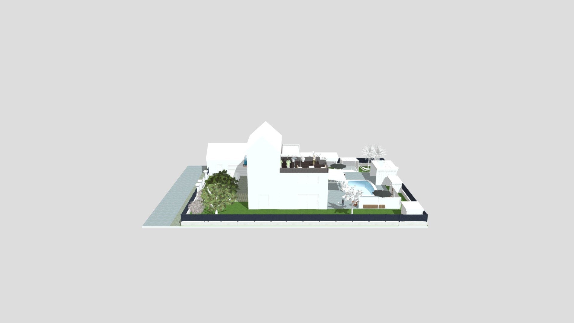 The Rooftop House - Download Free 3D model by Home Design 3D ...