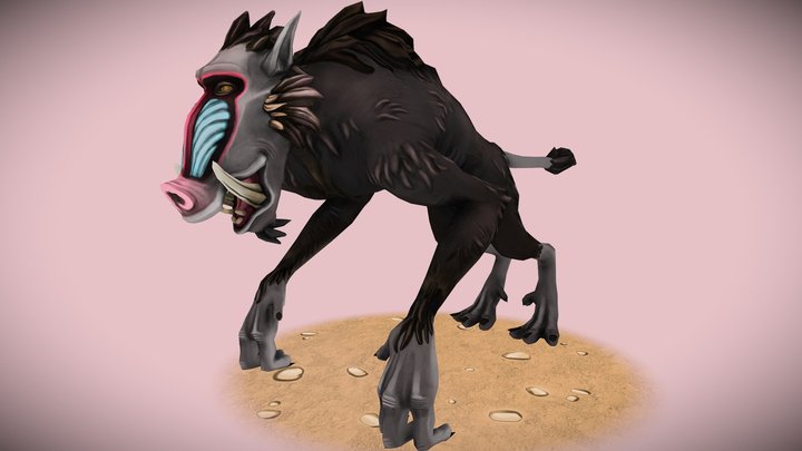 Blighthound 3D Model