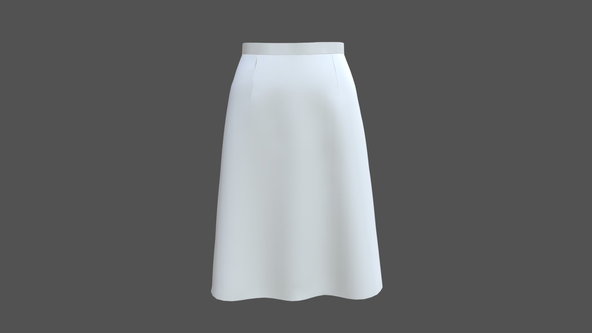 3 A Line Skirt - 3D model by TOMOMI HAGA (@sugino_3d_database) [a0ccc09 ...