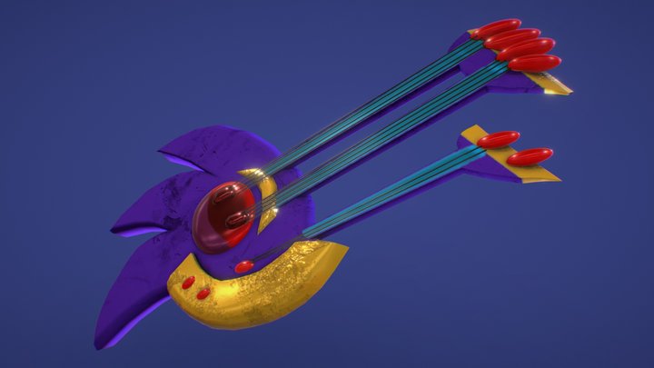 Sonic's Guitar – Kostenloses 3D-Modell STL