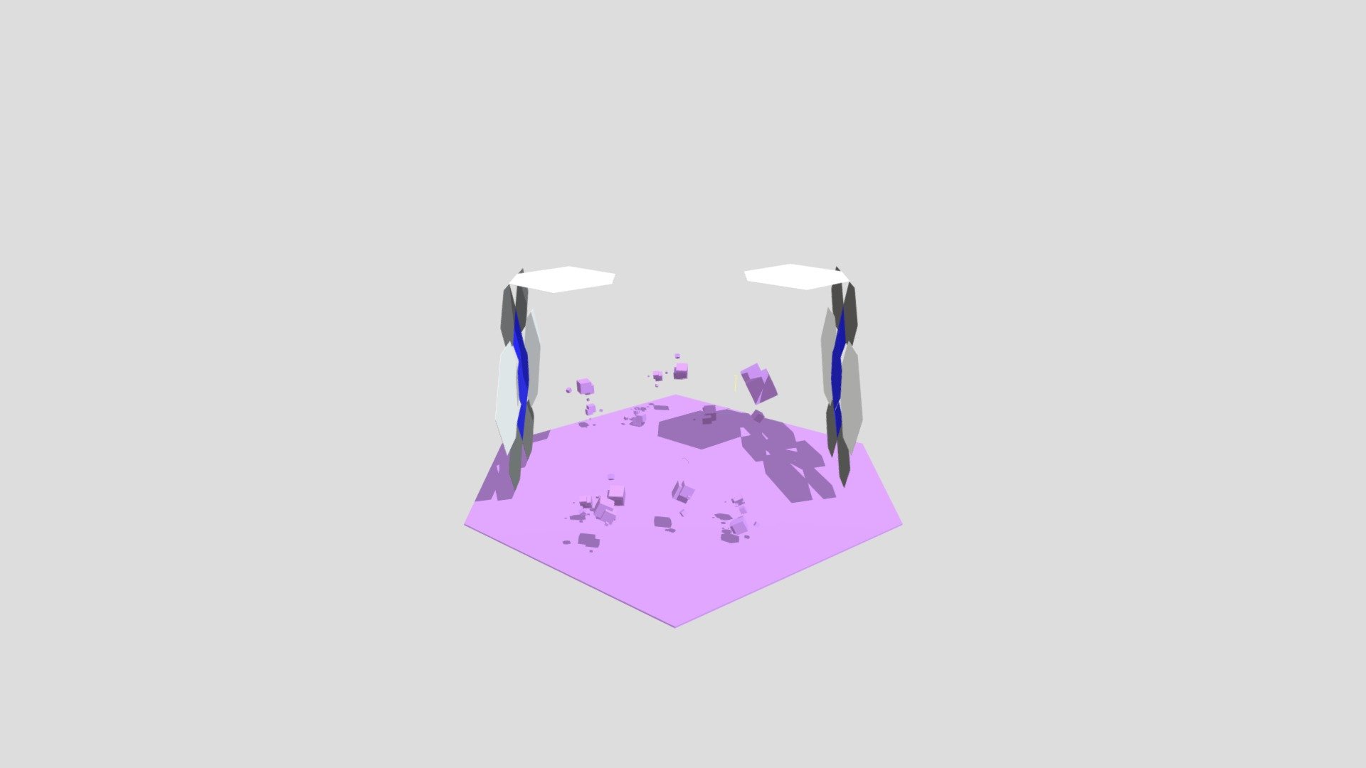Entrance Hall Walls and floor — Sketchfab embed 3D viewer