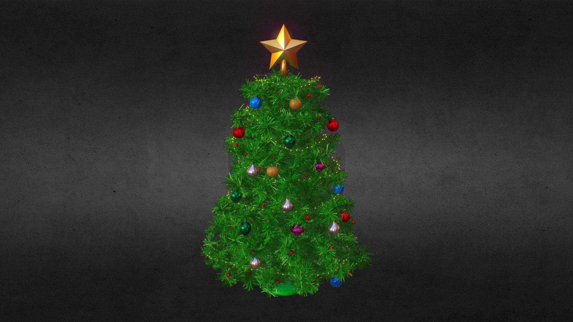 Christmas tree - Buy Royalty Free 3D model by 3D Chop Art (@3dchop ...