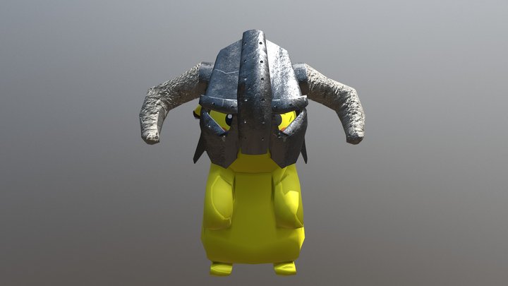 Pikachu Dovahkin 3D Model