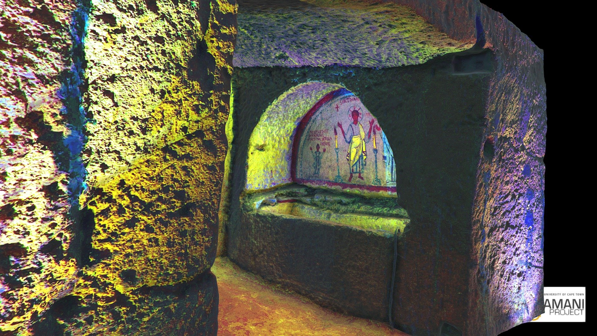 DStr. San Gennaro Catacomb Tomb and Fresco (4)