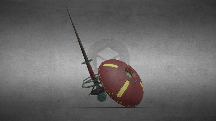 Sword_Shield 3D Model