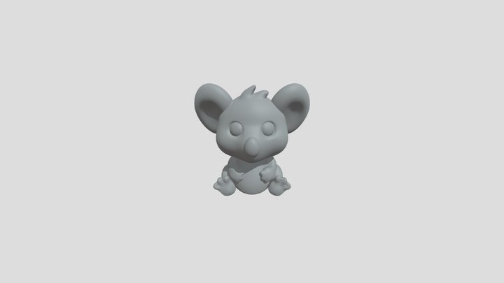 CuteKoala 3D Model