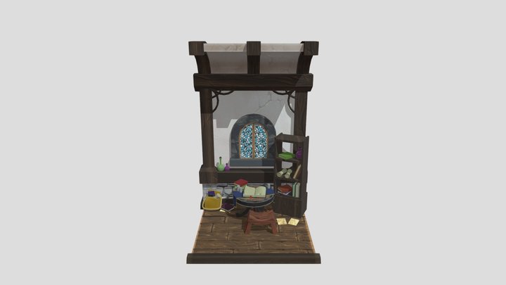 Chemical room 3D Model