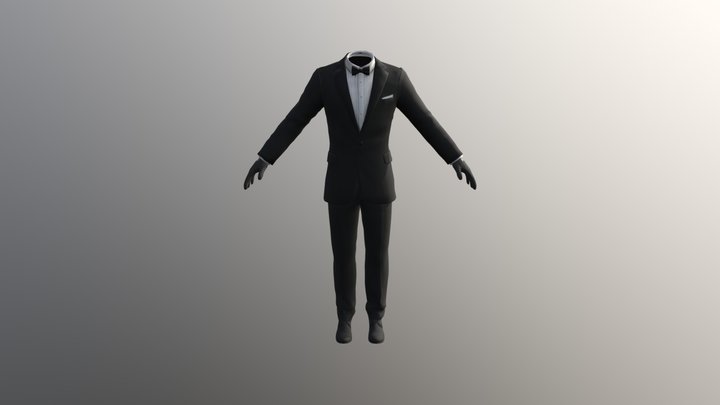 Prom Suit 3D Model