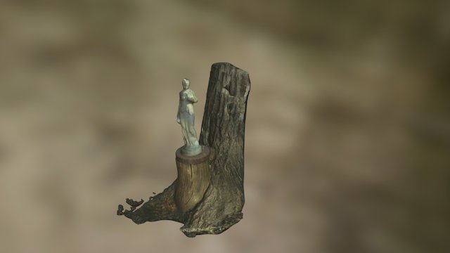 Yard Statue 3D Model