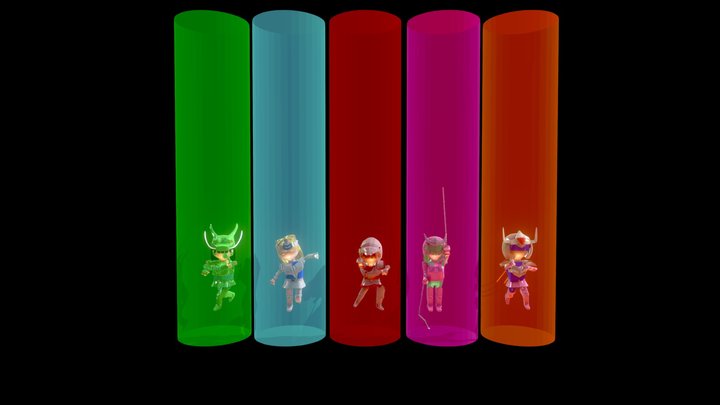 saint seiya 3D Model