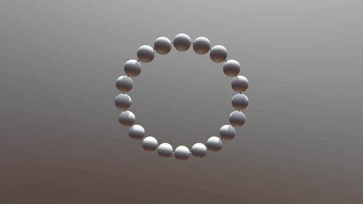 Wood Ornament 3D Model