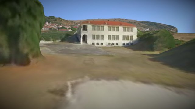 Greek Old School 3D Model