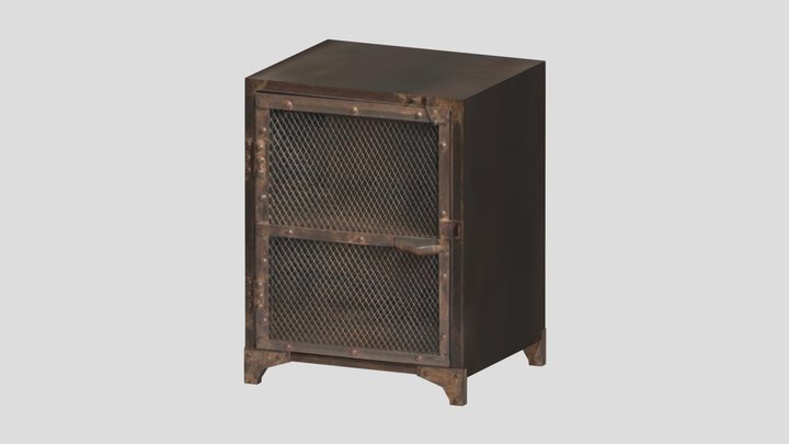 Locker 3D Model