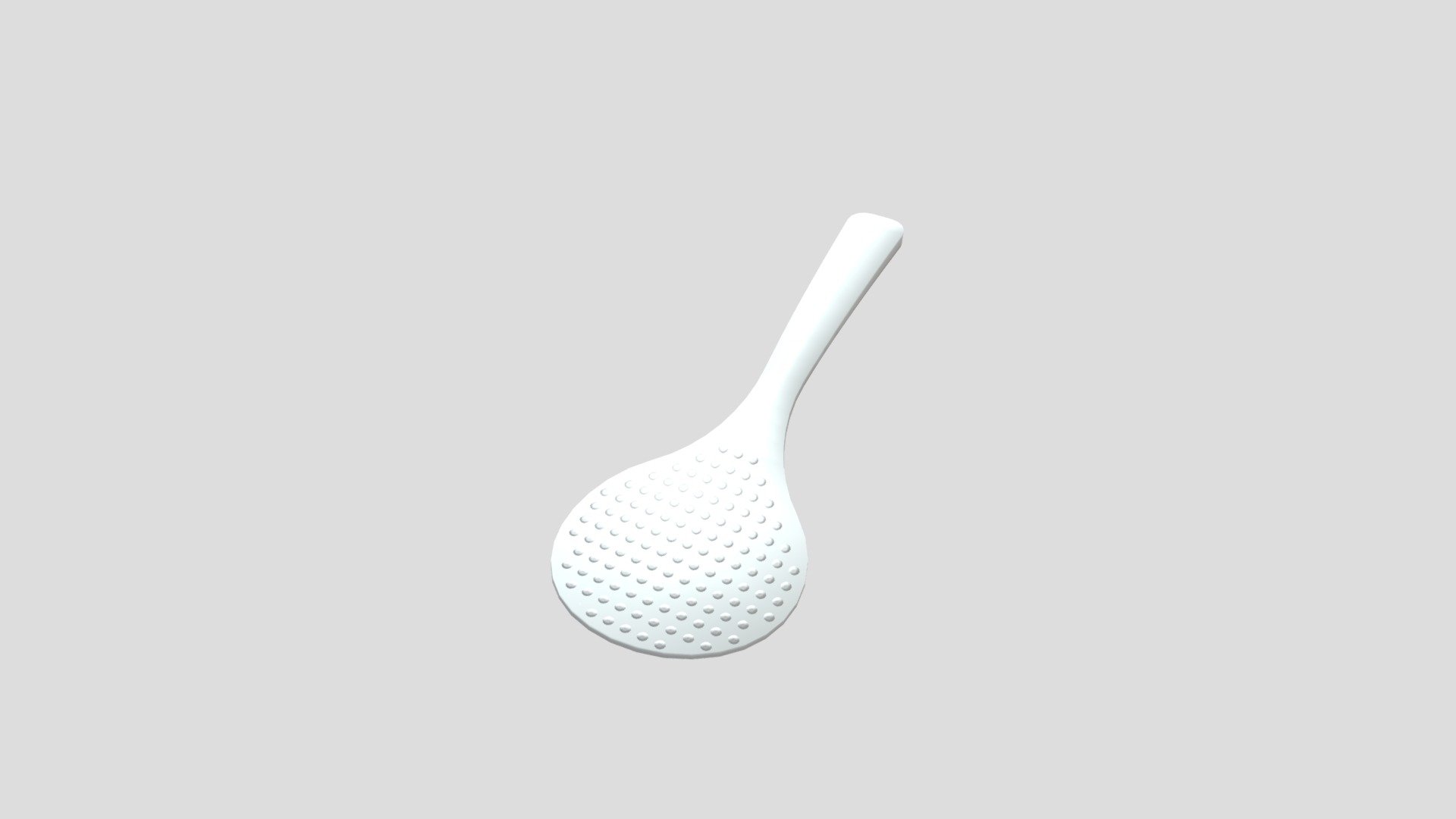 Rice Scoop / しゃもじ — Sketchfab embed 3D viewer
