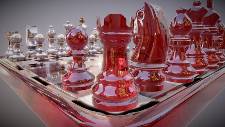 Chess Board – Modelo 3D gratuito STL
