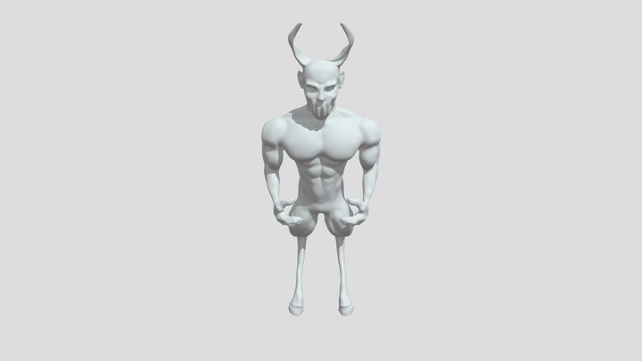 Hell Person 3D Model