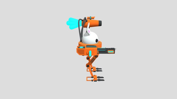 Rabbit 3D Model