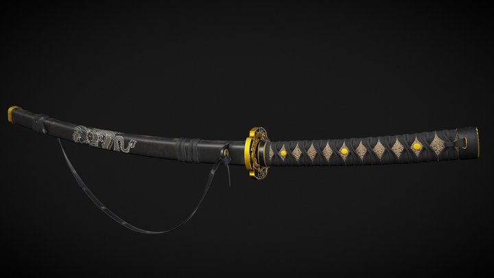 Katana 3D Model