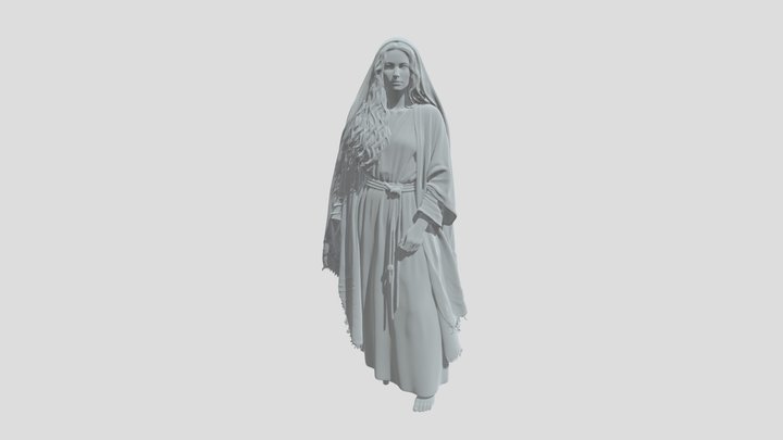 Mary Magdalene (Time Period Accurate) 3D Model