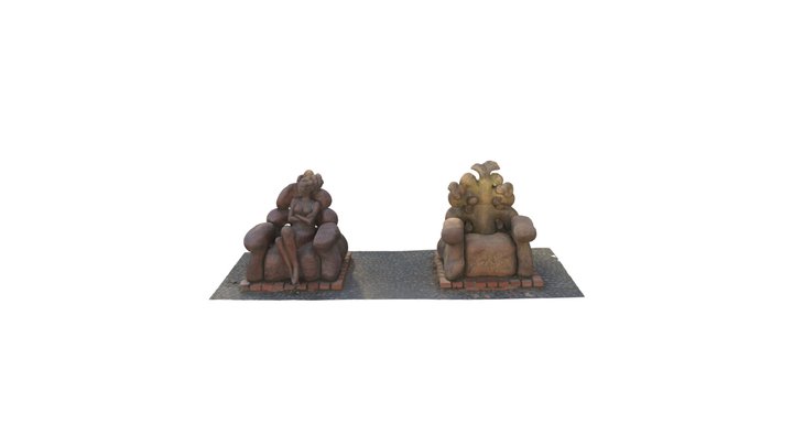 „Oczekiwanie” Sculpture (LQ) 3D Model