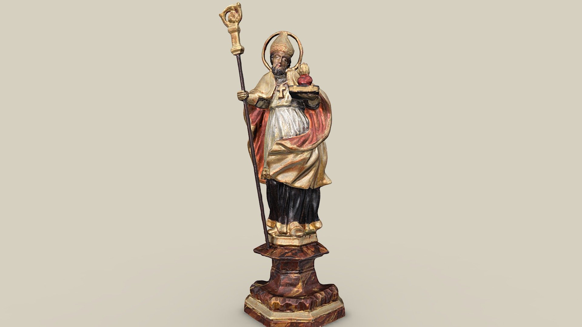 Hl. Augustin — Sketchfab embed 3D viewer