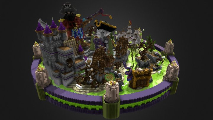 BedWars Lobby 🛏️  AliensBuilds - 3D model by AliensBuilds