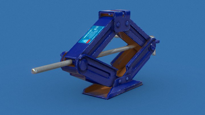 Car jack 3D Model