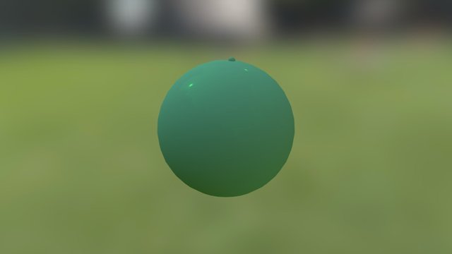 Timed ball pit ball 3D Model