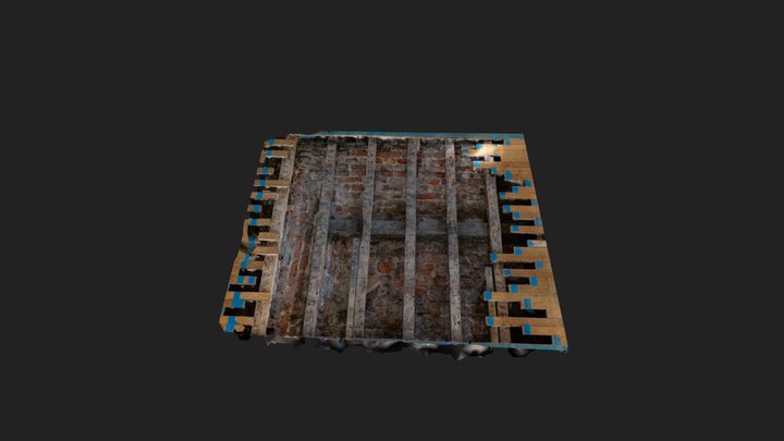Banqueting House Floor Trench NE 3D Model