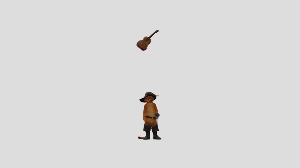 Puss in Boots Pocket Shrek (Animation)