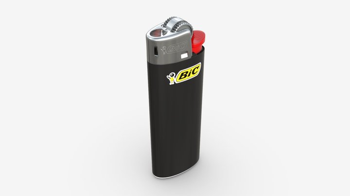 BIC classic lighter mini 3D Model